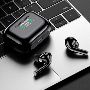 AWEI Bluetooth 5.1 T29P TWS ausinės + docking station juodos spalvos - Image 9