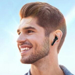 AWEI Bluetooth 5.3 T1 Pro+ Ausinės Docking Station juodos spalvos - Image 3