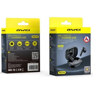 AWEI Bluetooth 5.3 T66 TWS ausinės + docking station juodos spalvos - Image 7