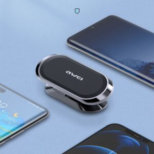 AWEI magnetic car holder X 20 For cockpit metal gray - Image 9