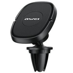 AWEI magnetic car holder X21 for air vent black - Image 1