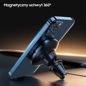 AWEI magnetic car holder X21 for air vent black - Image 5