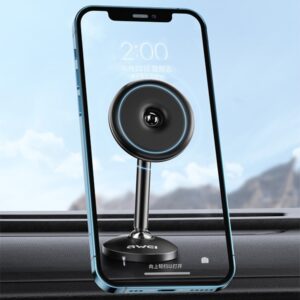 AWEI magnetic car holder X22 for cockpit black - Image 2