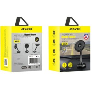 AWEI magnetic car holder X22 for cockpit black - Image 7