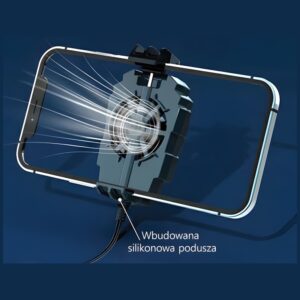 AWEI nešiojamas mini ventiliatorius X31 juodos spalvos - Image 5