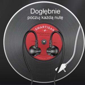 AWEI L3 stereo ausinės 3.5mm jack juodos spalvos - Image 3