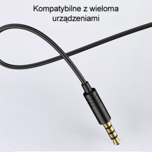 AWEI L3 stereo ausinės 3.5mm jack juodos spalvos - Image 7