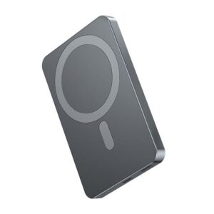 AWEI PowerBank MagSafe P112K 5000mAh pilkos spalvos - Image 1