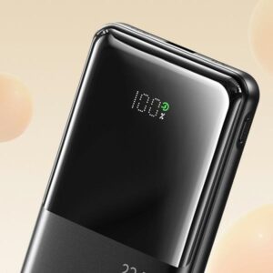AWEI PowerBank P76K 10000mAh 22.5W juodos spalvos Digital Display - Image 6