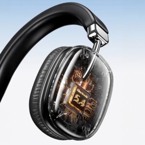 AWEI AT7 Bluetooth Ausinės juodos spalvos - Image 5