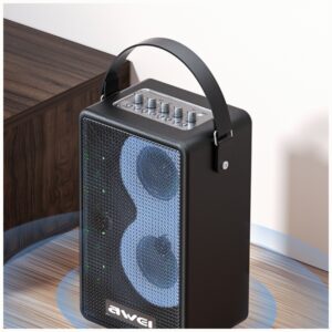 AWEI KA15 Bluetooth 5.3 70W Wireless Speaker juodos spalvos - Image 3