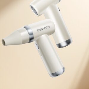 AWEI F40 3-in-1 3300mAh Multifunctional Ventiliatorius baltos spalvos - Image 3