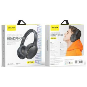 AWEI Bluetooth ausinės AT20 baltos spalvos - Image 4
