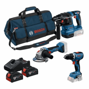 BOSCH COMBO RINKINYS 18V (GSB+GWS+GBH+3x5.0Ah+GAL)
