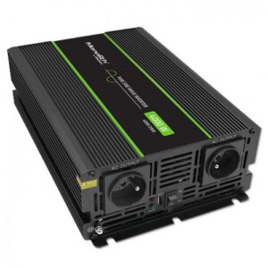 Qoltec Monolith maitinimo adapteris / inverteris Automatinis 4000 W Juoda