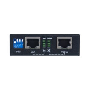 LevelOne VDS-2201 tinklo medijos keitiklis 1000 Mbit/ai Juoda - Image 3