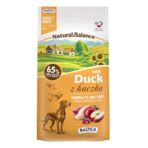 BALTICA Natural & Balance Duck M/L – sausas pašaras šunims – 3kg