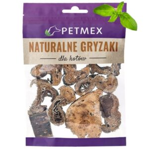 PETMEX Jautienos plaučių griežinėliai mono – skanėstas katei – 25g