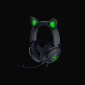 Razer Kraken Kitty V2 Pro Laisvų rankų įranga Vielinis Su lankeliu Žaidimams USB A tipo Juoda - Image 1