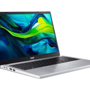 Acer Aspire Go 15 AG15-32P-39R2 Intel Core 3 N355 Knyginis kompiuteris 39,6 cm (15.6") „Full HD“ 8 GB DDR5-SDRAM 128 GB SSD Wi-Fi 6 (802.11ax) Windows 11 Home Sidabras Naujas / Repack - Image 3