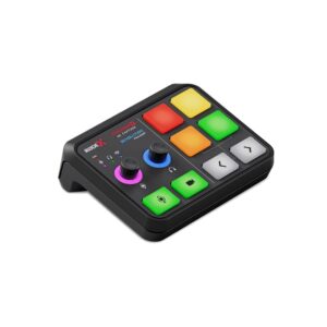 RØDE Streamer X Juoda 10 mygtukai