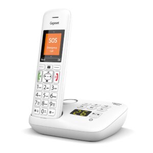 Gigaset E390A DECT telefonas Skambintojo ID Balta - Image 3