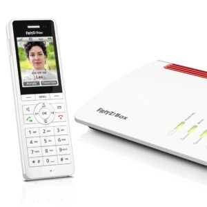 Fon FRITZ! X6 DECT telefonas Skambintojo ID Balta - Image 2