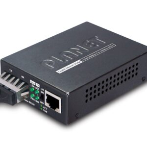 PLANET GT-802 tinklo medijos keitiklis 1000 Mbit/ai 850 nm Juoda