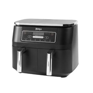 Ninja AF300 Dvigubas 7,6 L Autonominės 2470 W Karšto oro gruzdintuvė Juoda - Image 2