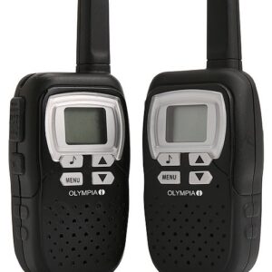 Olympia PMR 1208 abipusio radijo ryšio įrenginys 8 kanalai 446 MHz Juoda - Image 2