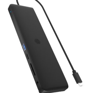 ICY BOX IB-DK2116-C Prijungimas USB 3.2 Gen 2 (3.1 Gen 2) Type-C Juoda - Image 2