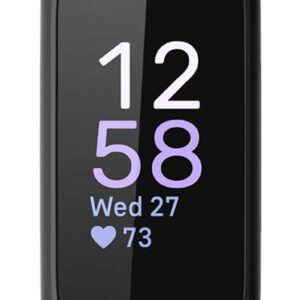 Fitbit Inspire 3 AMOLED Ant riešo tvirtinamas aktyvumo sekimo įtaisas Juoda, Alyvų - Image 2