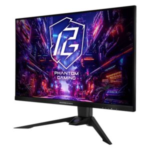 Asrock PG32QFT kompiuterio monitorius 81,3 cm (32") 2560 x 1440 pikseliai Quad HD LED Juoda - Image 3