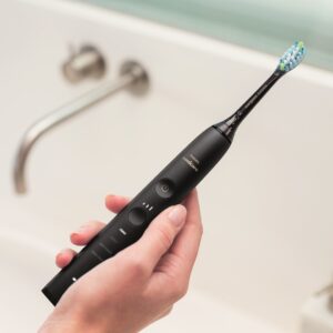 Philips Sonicare DiamondClean DiamondClean 9000 HX9911/09 „Sonic“, elektrinis dantų šepetėlis su programėle - Image 3