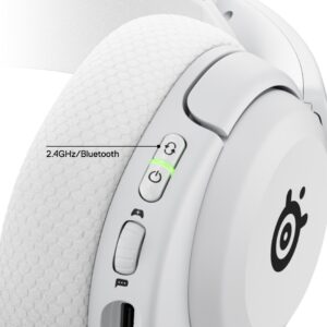 Steelseries Arctis Nova 5X Wireless Laisvų rankų įranga Bevielis Su lankeliu Žaidimams C tipo USB Bluetooth Balta - Image 2