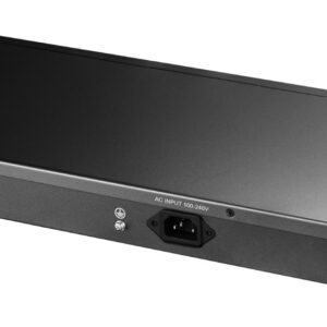 Cudy GS2024S2 tinklo komutatorius Valdomas L2/L3 Gigabit Ethernet (10/100/1000) 1U Juoda - Image 3