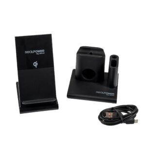 RealPower ChargeAIR Connect Išmanusis telefonas, Išmanusis laikrodis, Planšetinis kompiuteris Juoda USB Belaidis įkrovimas Vidaus - Image 3
