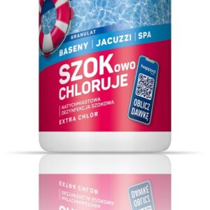Acrylmed EXTRA CHLOR Granules for combating algae, fungi and bacteria in swimming pools, 1 kg