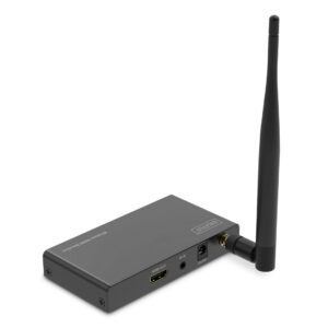 Digitus DS-55347 vaizdo ir garso signalų ilgintuvas AV imtuvas Juoda - Image 2