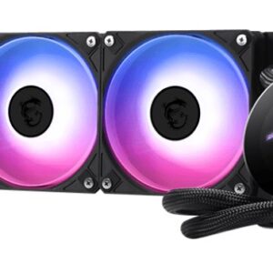 MSI MPG CORELIQUID P13 Kompiuterio aušinimo sistema Procesorius Universalusis skystinis aušintuvas 12 cm Juoda 1 vnt