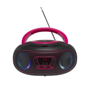 Denver TCL-212BT PINK Juoda, Rožinė Nešiojamas kompaktinių diskų grotuvas
