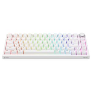 Savio ASTRAL WHITE JADE klaviatūra Žaidimams USB QWERTY JAV tarptautinė versija Balta - Image 3