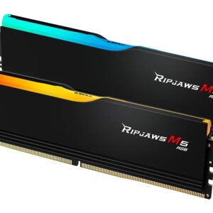 G.Skill Ripjaws M5 RGB F5-6000J2836G16GX2-RM5RK atminties modulis 32 GB 2 x 16 GB DDR5 4800 MT/s 288-pin DIMM