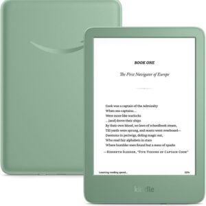 Amazon Kindle 6“ 11 kartos B0CNVCQZG1 elektroninių knygų skaitytuvas 16 GB Wi-Fi Matcha