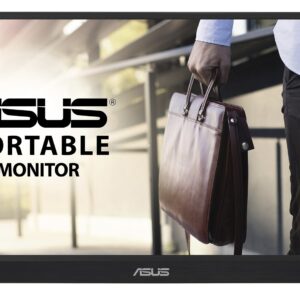 ASUS MB16ACV kompiuterio monitorius 39,6 cm (15.6") 1920 x 1080 pikseliai „Full HD“ LED Juoda