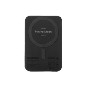 Native Union PB-5KMS-BLK-Q2 nešiojamasis įkroviklis 5000 mAh Belaidis įkrovimas Juoda - Image 3