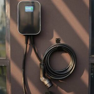Extralink BS20-BC-22kW-APP Typ 2 32A 22kW | adowarka do samochodu elektrycznego | 3 fazy, ekran LCD, aplikacja, 6,1m 100 / 250 / 380 V Juoda - Image 3