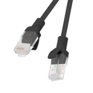 PATCHCORD KAT.6 UTP 1.5M CZARNY FLUKE PASSED LANBERG 10-PACK - Image 2