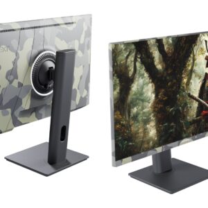 JAPANNEXT JN-IPS238FHD200F-HSP-CAMO kompiuterio monitorius 61 cm (24") 1920 x 1080 pikseliai „Full HD“ LCD Juoda - Image 2