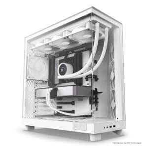 NZXT H6 Flow „Midi Tower“ Balta - Image 3